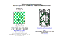 Tablet Screenshot of problemschach.de